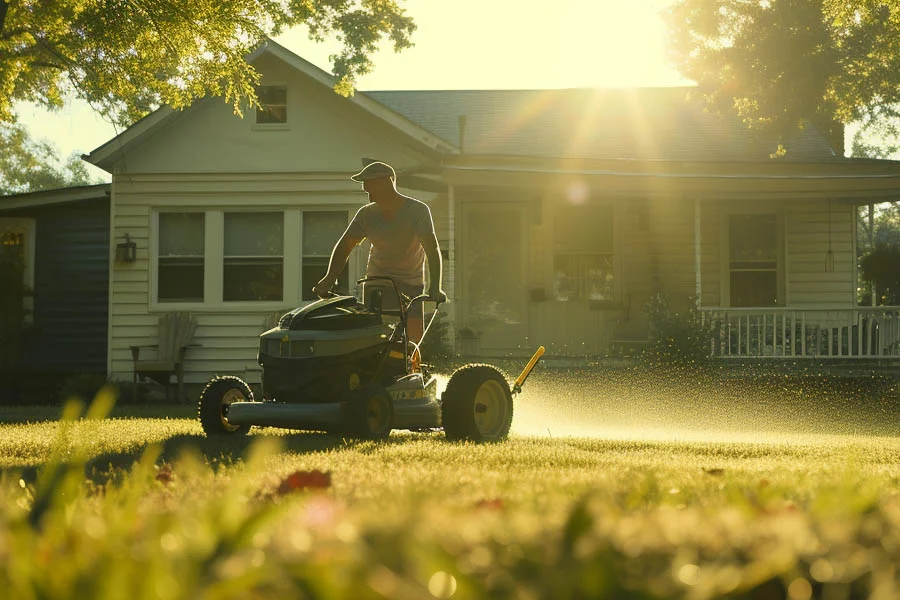 battery operated mowers